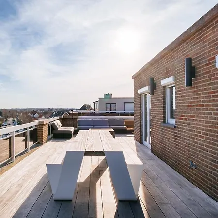 Seabald Ongelofelijke Penthouse Met Dakterras Апартаменты Коксейде