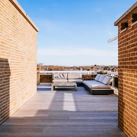 Апартаменты Seabald Ongelofelijke Penthouse Met Dakterras Коксейде